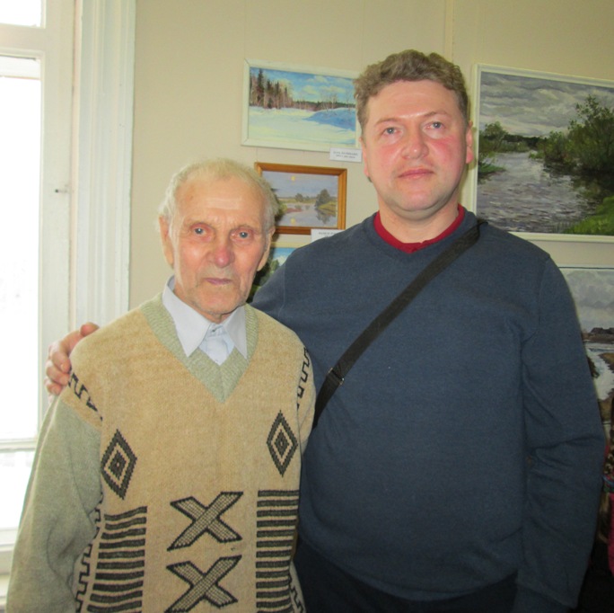 Б.Ширяев с сыном Олегом