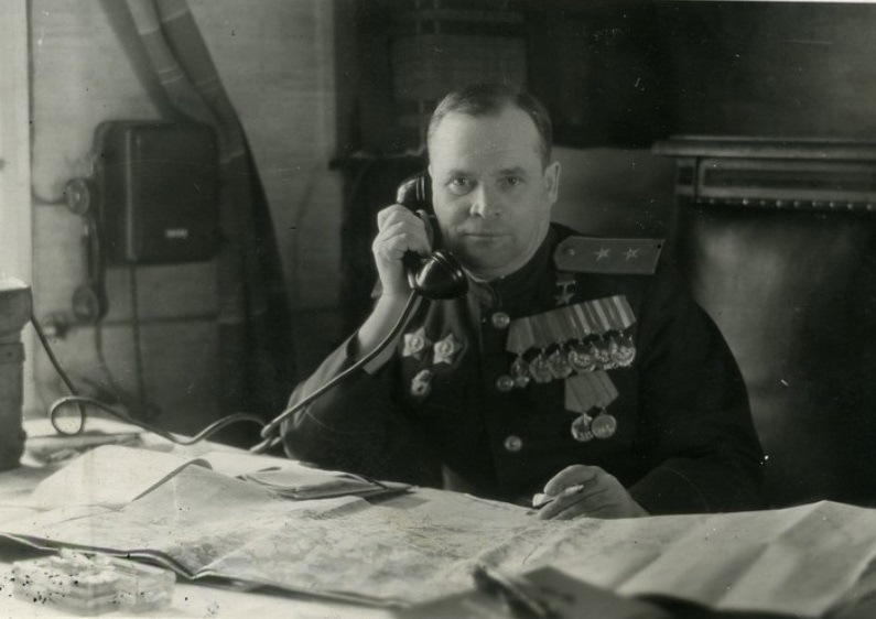    Алферов И.П., генерал - майон, ноябрь 1944 года